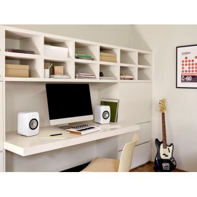 Беспроводная hi-fi акустика KEF LSX II Mineral White